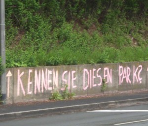 Der Park des ehemaligen LKH Göttingen liegt versteckt am Rosdorfer Weg.